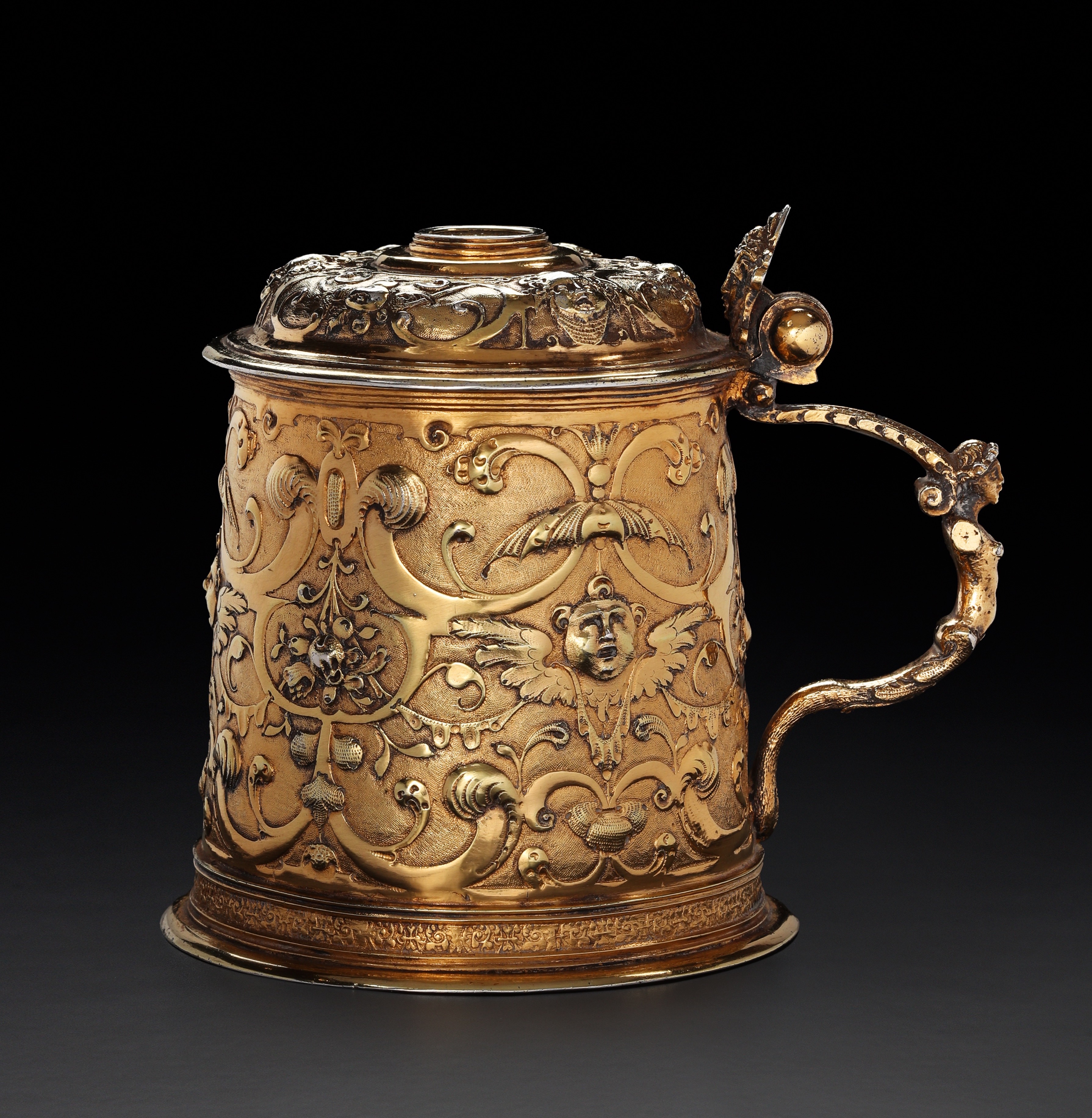 A small German tankard
